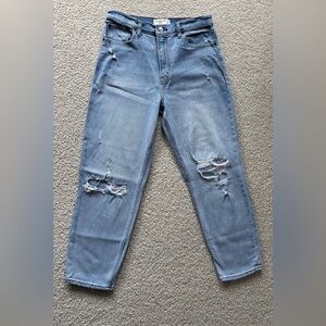 Abercrombie Distressed Mom Jeans